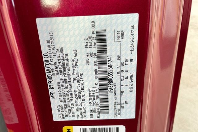 2025 Ford Mustang Dark Horse