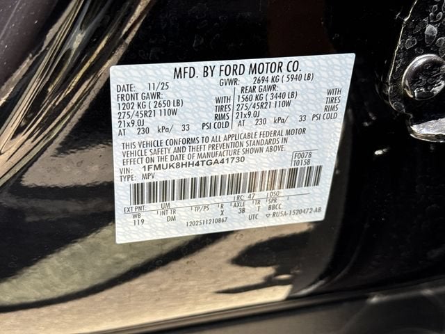 2026 Ford Explorer Platinum