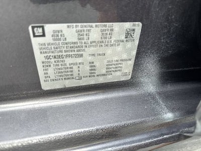 2015 Chevrolet Silverado 3500 HD LTZ