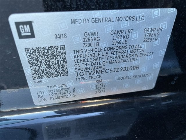 2018 GMC Sierra 1500 SLE