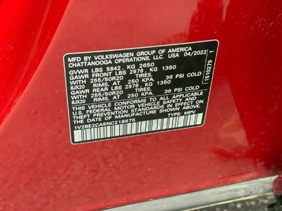 2022 Volkswagen Atlas Cross Sport 3.6L V6 SEL