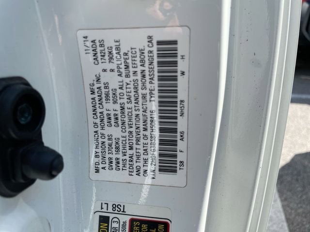 2015 Honda Civic LX