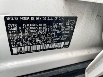 2023 Honda HR-V 2WD EX-L