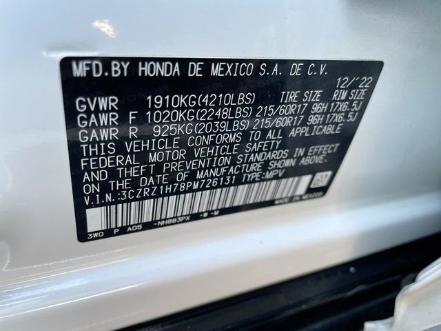 2023 Honda HR-V 2WD EX-L