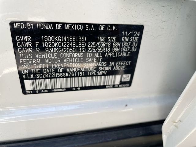 2025 Honda HR-V AWD Sport