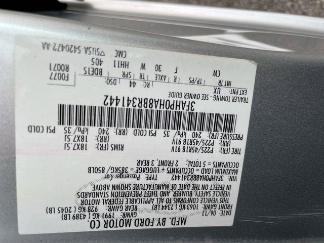 2011 Ford Fusion SE