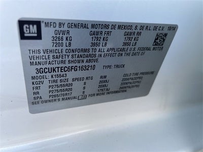 2015 Chevrolet Silverado 1500 High Country