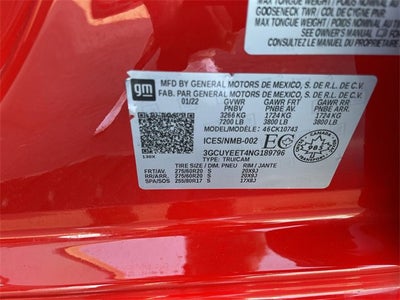 2022 Chevrolet Silverado 1500 LTD RST