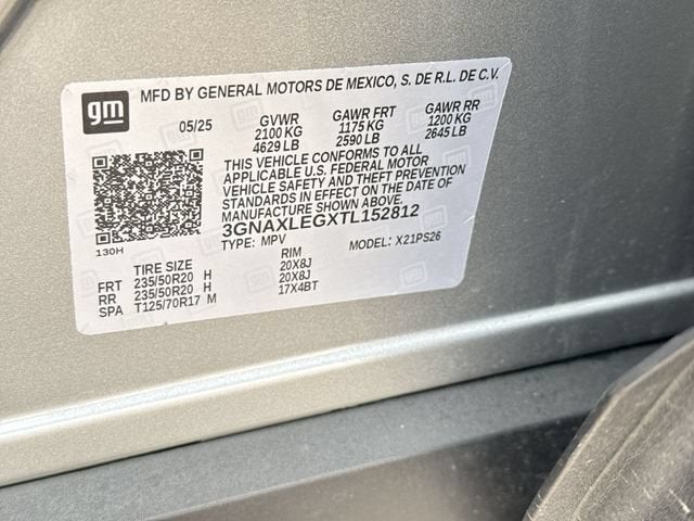 2026 Chevrolet Equinox RS