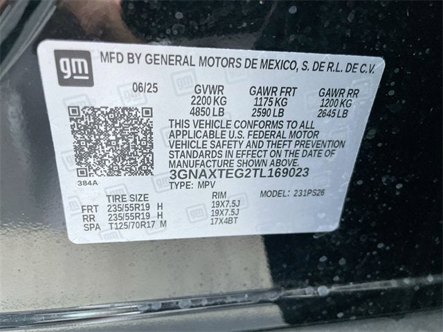 2026 Chevrolet Equinox RS