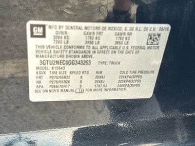 2016 GMC Sierra 1500 SLT