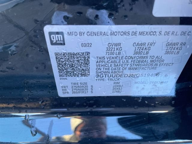 2022 GMC Sierra 1500 SLT