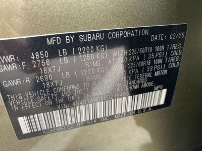 2025 Subaru Outback Limited
