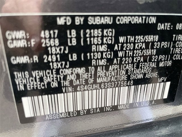 2025 Subaru Crosstrek Limited