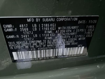 2026 Subaru Crosstrek Wilderness