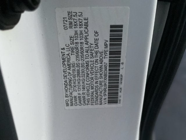 2022 Honda Odyssey EX-L