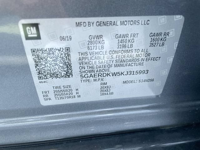 2019 Buick Enclave Avenir