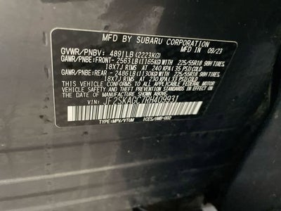 2024 Subaru Forester Sport