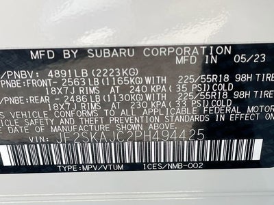 2023 Subaru Forester Sport