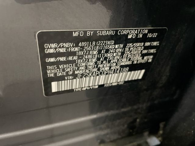 2023 Subaru Forester Limited