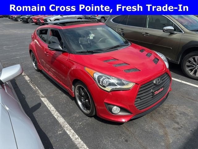 2013 Hyundai Veloster Turbo w/Black