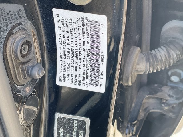 2016 Honda Civic EX-L