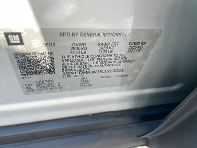 2019 Chevrolet Traverse 3LT