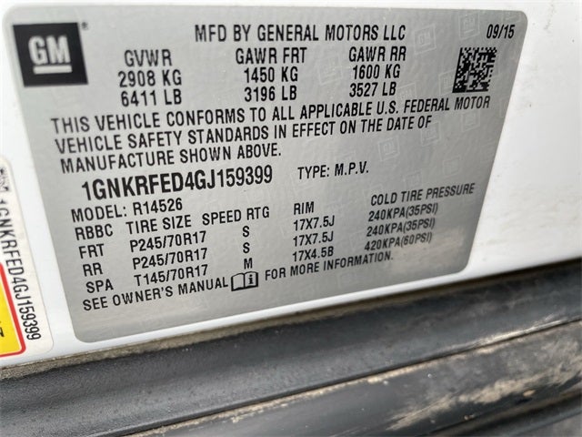 2016 Chevrolet Traverse LS