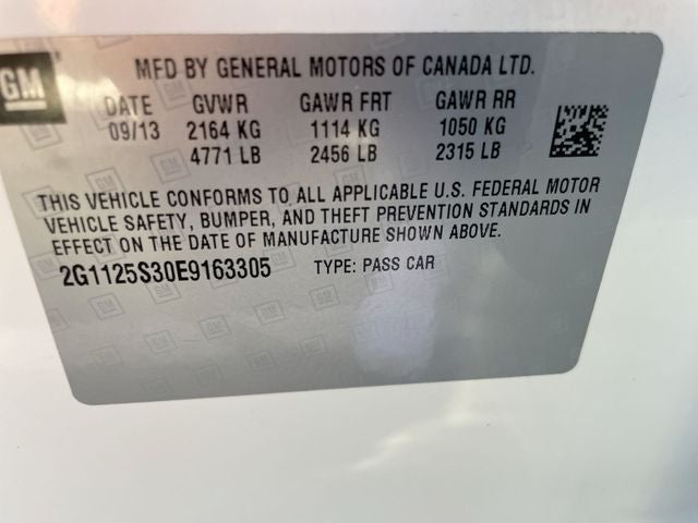 2014 Chevrolet Impala LT 2LT