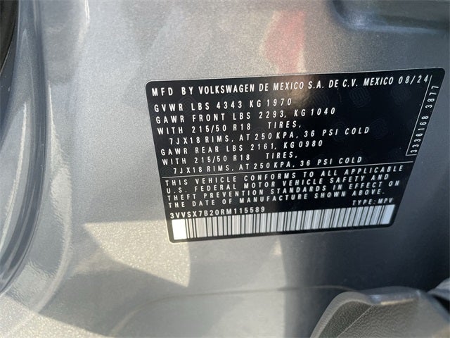 2024 Volkswagen Taos 1.5T SE