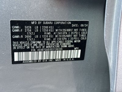 2025 Subaru Outback Wilderness