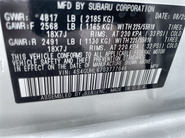 2025 Subaru CROSSTREK Limited