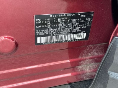 2026 Subaru Forester Premium