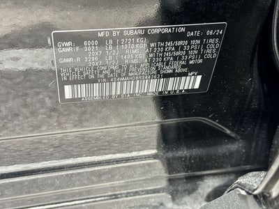 2024 Subaru Ascent Onyx Edition