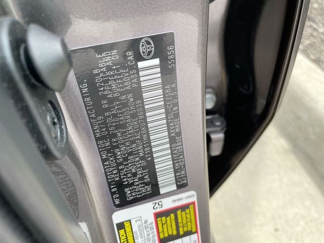 2019 Toyota Camry SE