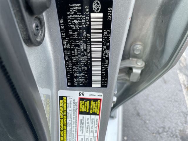 2021 Toyota Camry XSE