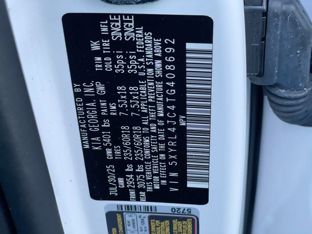 2026 Kia Sorento S