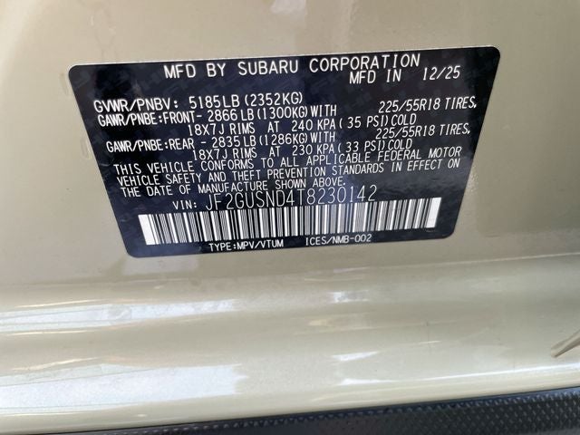 2026 Subaru Crosstrek Hybrid Limited