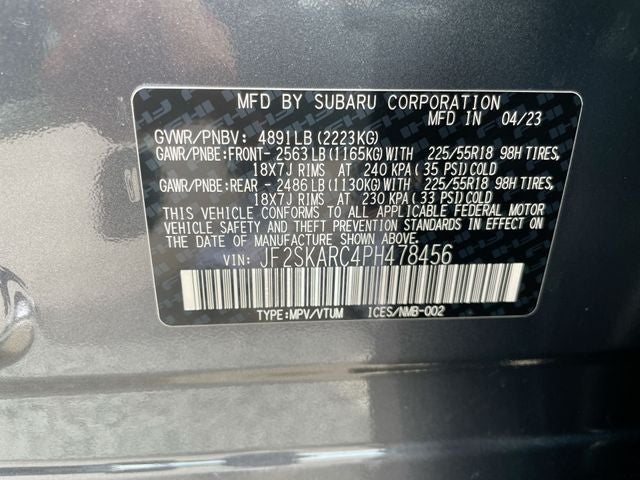 2023 Subaru Forester Touring