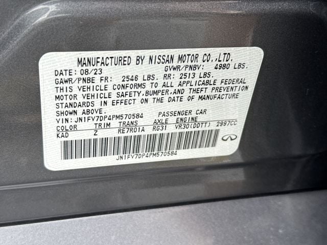 2023 INFINITI Q50 Red Sport 400