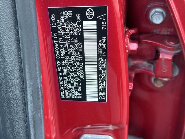 2007 Toyota Yaris Base