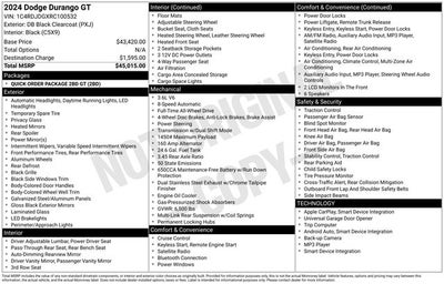 2024 Dodge Durango GT