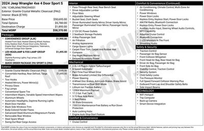 2024 Jeep Wrangler Sport S 4xe