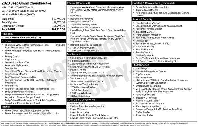 2023 Jeep Grand Cherokee 4xe