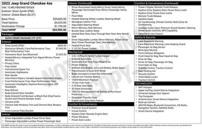 2022 Jeep Grand Cherokee 4xe Base