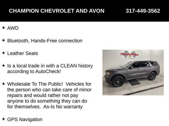 2015 Dodge Durango R/T