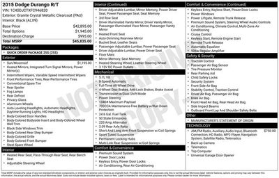 2015 Dodge Durango R/T