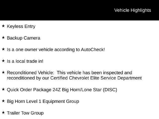 2019 RAM 1500 Big Horn/Lone Star