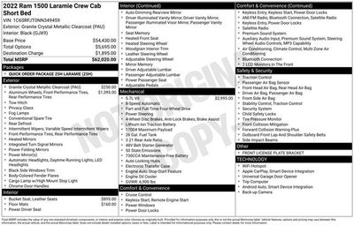 2022 RAM 1500 Laramie
