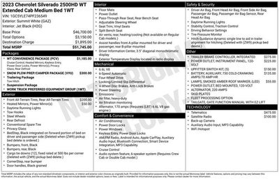2023 Chevrolet Silverado 2500HD Work Truck